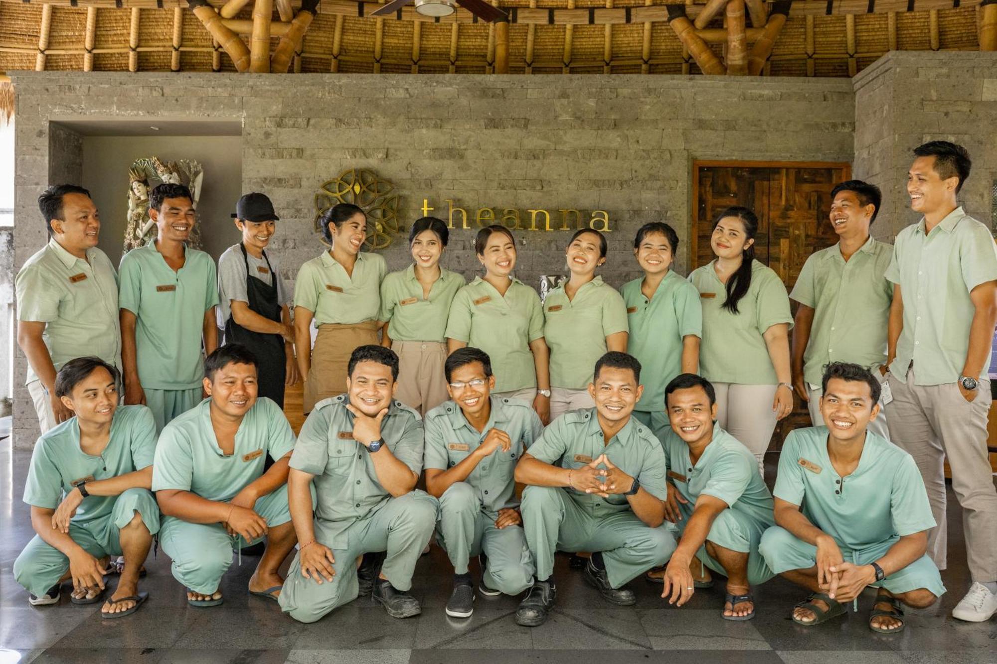 Theanna Villa And Spa Canggu Eksteriør bilde